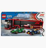 LEGO CITY F1 truck met RB20 en AMR24 F1 auto's 60445 *NEW*, Ophalen of Verzenden, Nieuw, Complete set, Lego