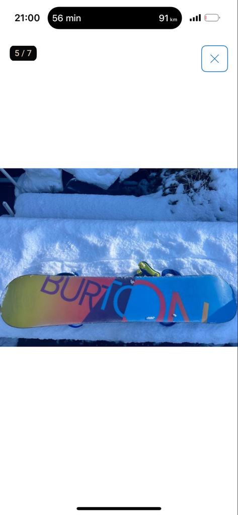 Burton Custom Flying V Snowboard, Sport en Fitness, Snowboarden, Ophalen of Verzenden, Gebruikt, Board