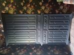 Leuke vintage kast buffetkast mat zwart, Huis en Inrichting, Kasten | Overige, Ophalen, Zo goed als nieuw