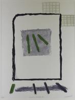 Hans Landsaat(1935)Zeefdruk"Vanuit de Schaduwen III "Ges Gen, Antiek en Kunst, Kunst | Litho's en Zeefdrukken, Ophalen of Verzenden