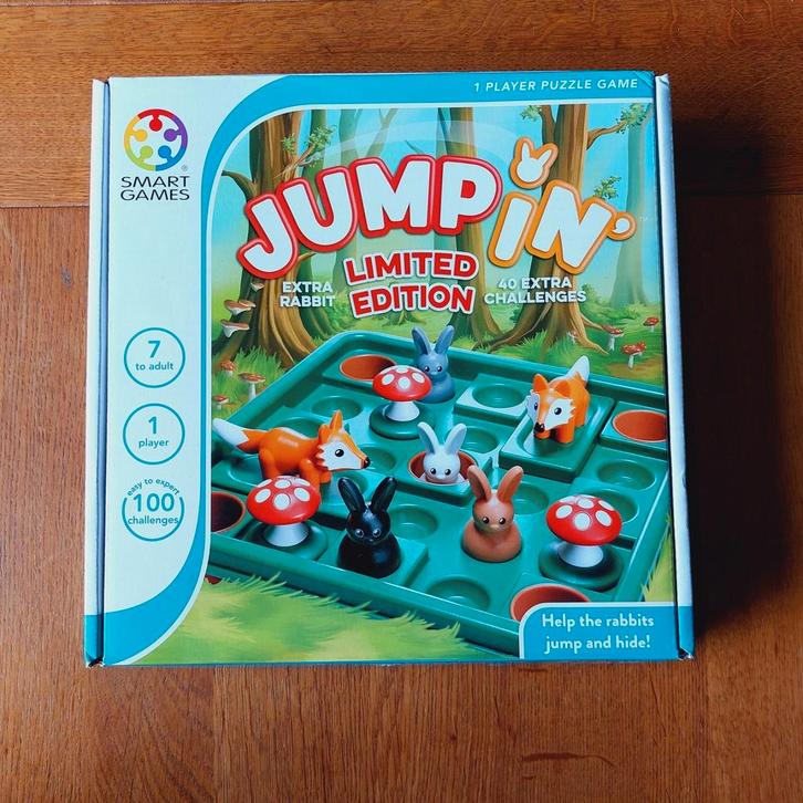 JumpIN XXL versie van Smart games, Hobby en Vrije tijd, Gezelschapsspellen | Bordspellen, Ophalen of Verzenden