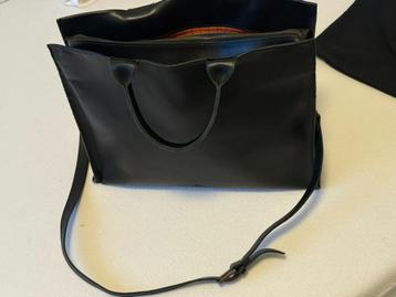 fred de la betonnière leren tas, zwart beschikbaar voor biedingen