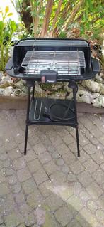 Barbeque barbecue elektrisch 2 etages + rand ofwel kooltjes, Ophalen of Verzenden, Gebruikt, BBQ