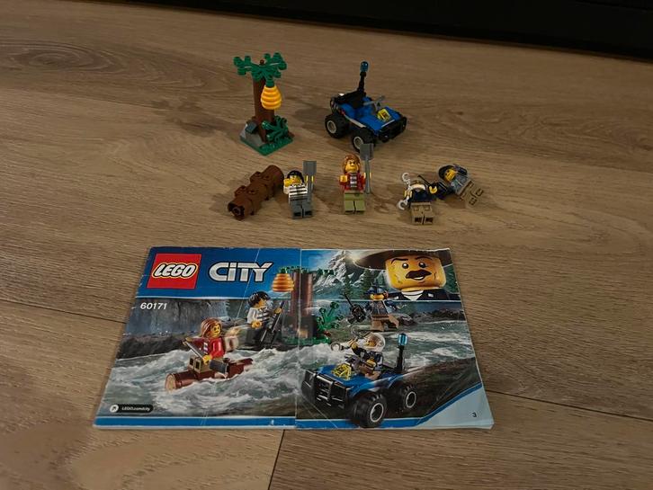 Lego City 60171, Kinderen en Baby's, Speelgoed | Duplo en Lego, Gebruikt, Lego, Complete set, Ophalen of Verzenden