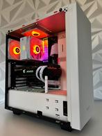 Witte Nvidia Gaming pc - 1080ti - i7 8700k - 32 GB ram, 32 GB, Zelfgebouwde PC, Zo goed als nieuw, Gaming