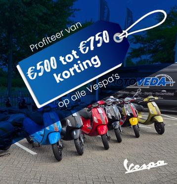 NIEUWE VESPA motorscooters GTS310 GTV310 beschikbaar voor biedingen