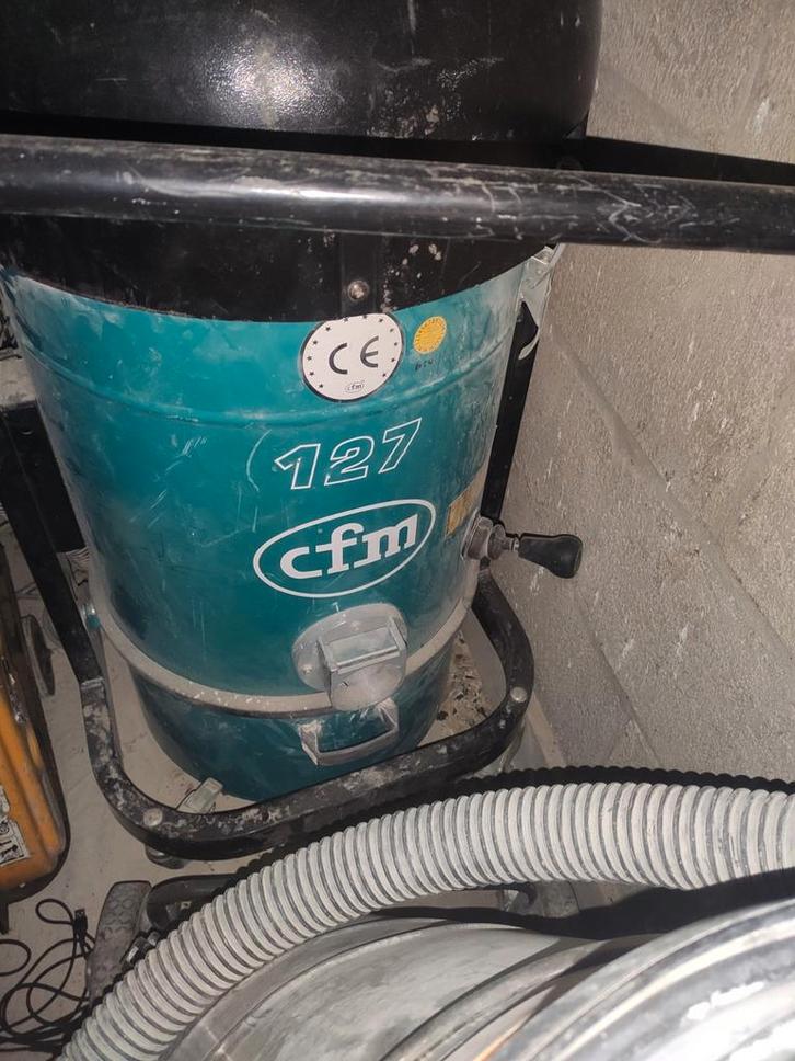 Industriële Stofzuiger Nilfisk CFM 127 bouwstofzuiger, Witgoed en Apparatuur, Stofzuigers, 2000 watt of meer, Ophalen