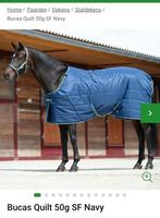 Bucas quilt 50 gram Silkfeel navy 140, Ophalen of Verzenden, Gebruikt, Deken