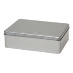 Rechthoekig aluminium A5-blik met los overschuifdeksel, Ophalen of Verzenden, Nieuw, Overige typen