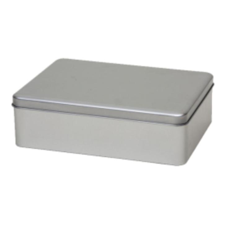 Rechthoekig aluminium A5-blik met los overschuifdeksel, Hobby en Vrije tijd, Knutselen, Nieuw, Overige typen, Ophalen of Verzenden