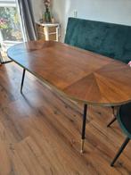 Ovale eettafel, Huis en Inrichting, Tafels | Eettafels, Ophalen, 100 tot 150 cm, Zo goed als nieuw, Vijf personen of meer