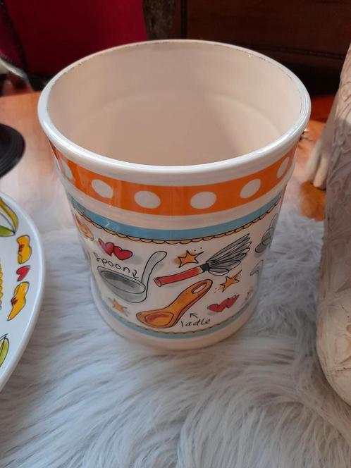Blond pollen pot, Huis en Inrichting, Keuken | Servies, Zo goed als nieuw, Overige stijlen, Ophalen of Verzenden