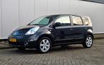Nissan Note 1.6 16V 2008 Zwart - Airco, Elek. Ramen, 5DRS, Auto's, Nissan, Voorwielaandrijving, 4 cilinders, Zwart, Origineel Nederlands