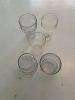 5 Mepal Glazen - Doorzichtig, Caravans en Kamperen, Kampeeraccessoires, Ophalen of Verzenden, Gebruikt