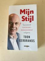 Toon Gerbrands MIJN STIJL, Ophalen of Verzenden, Nieuw, Balsport