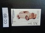 spanje - automaat zegel / rolls royce 2004 (cc-99), Ophalen of Verzenden, Gestempeld