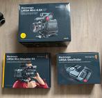 Blackmagic Ursa mini 4.6K + viewfinder en shoulderkit, Ophalen of Verzenden, Zo goed als nieuw, Video