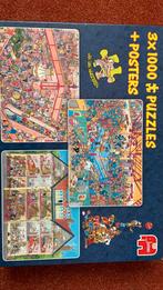 Jan van Haasteren 3 x 1000 puzzels, Ophalen, 500 t/m 1500 stukjes, Zo goed als nieuw, Legpuzzel