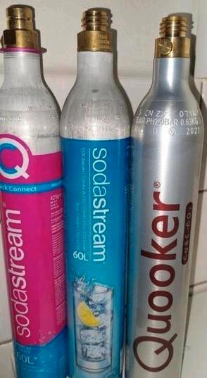  CO2 cilinder inruilen voor Sodaclub-stream-star/Cooker
 beschikbaar voor biedingen