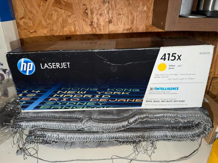 HP 415X Yellow Toner - Nieuw in doos!, Computers en Software, Printerbenodigdheden, Nieuw, Toner, Ophalen