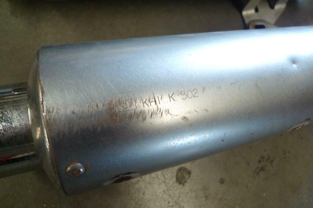 Uitlaatdemper Kawasaki Sport demperset zzr600, Motoren, Ophalen, Gebruikt