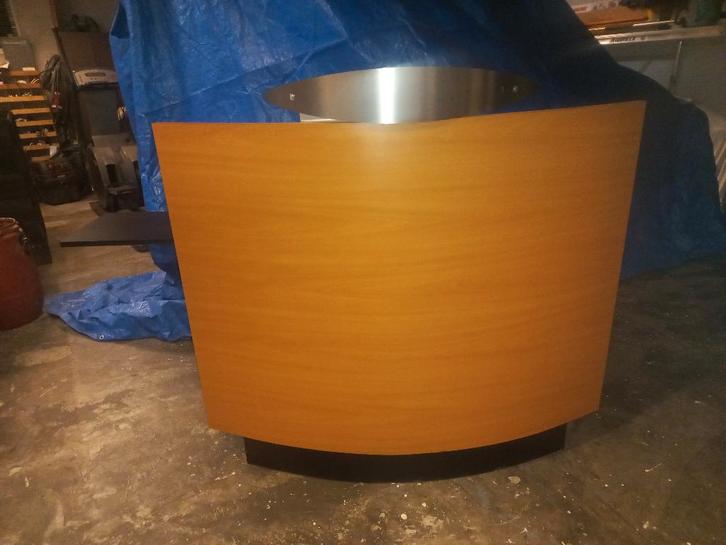 desk kassa balie counter toonbank checkout, Huis en Inrichting, Bureaus, Gebruikt, Ophalen