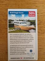 Kortingsbon voor Blue sauna, 50 % korting, Tickets en Kaartjes, Kortingen en Cadeaubonnen, Eén persoon, Kortingsbon, Spa of Sauna