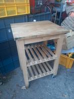 Keukenblok / hakblok, Huis en Inrichting, Keuken | Keukenelementen, Ophalen, Gebruikt, 50 tot 75 cm, Minder dan 100 cm
