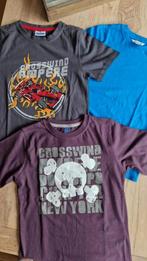 3 GLOEDNIEUWE t-shirts jongen, maat 128, Ophalen of Verzenden, Nieuw, Jongen, Shirt of Longsleeve