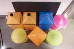 7x vintage Mepal Rosti kunststof voorraadbus Memphis stijl, Ophalen of Verzenden, Zo goed als nieuw