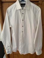 Stijlvolle herenblouse. Maat 41. Michaelis., Kleding | Heren, Overhemden, Ophalen of Verzenden, Zo goed als nieuw, Wit, Halswijdte 41/42 (L)