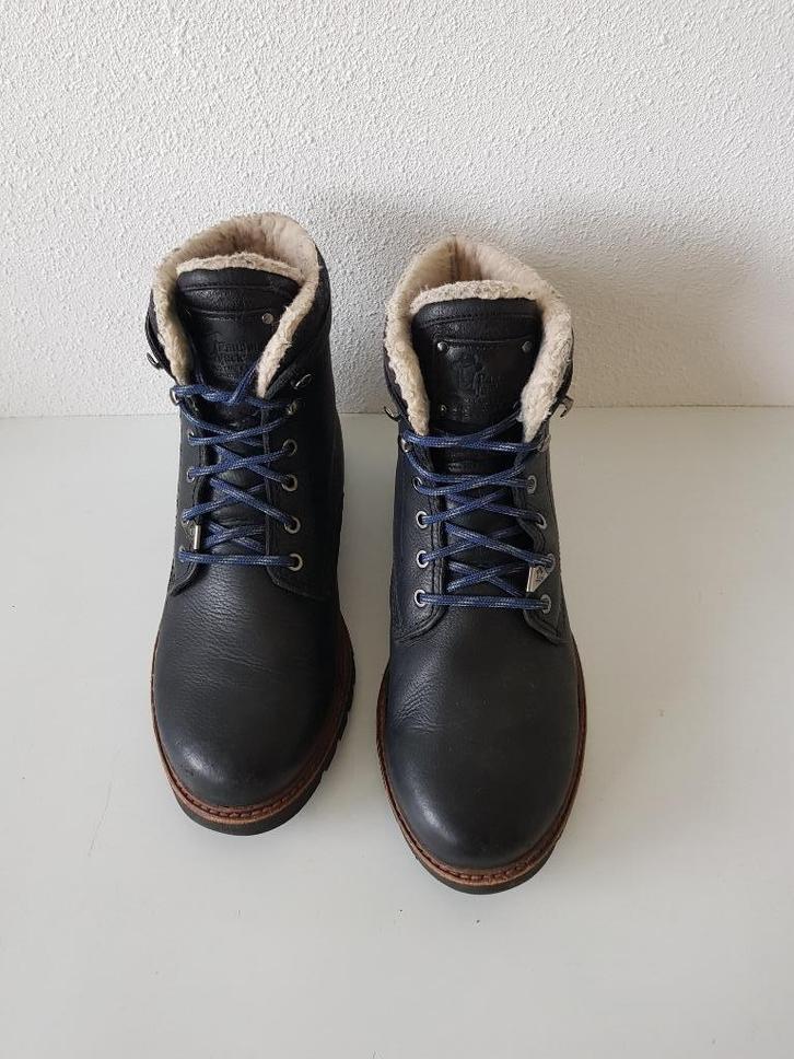 Panama Jack maat 44 warm gevoerde mooie zwarte leren boots, Kleding | Heren, Schoenen, Zo goed als nieuw, Boots, Zwart, Verzenden