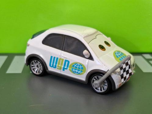 Disney Cars - Erik Laneley Honda Civic [wit] 1/55, Kinderen en Baby's, Speelgoed | Speelgoedvoertuigen, Gebruikt, Ophalen of Verzenden