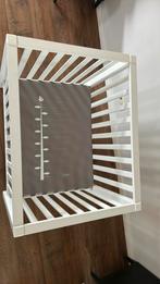 Stevige Timgro kinderbox wit met matras, Kinderen en Baby's, Ophalen, Gebruikt, Rechthoekig, In hoogte verstelbaar