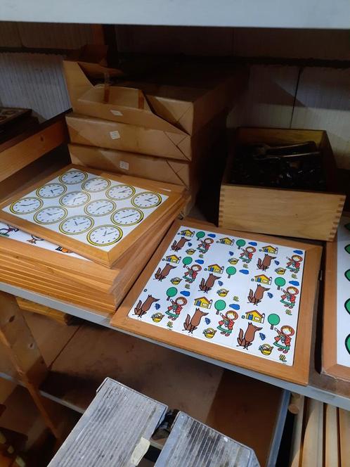 Partij kleuter school puzzels etc etc (oude voorraad), Diversen, Schoolbenodigdheden, Nieuw, Ophalen of Verzenden