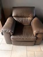 Fauteulle leder Natuzzi, Ophalen, Zo goed als nieuw, 75 tot 100 cm, 50 tot 75 cm