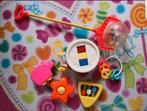 Vintage Fisher Price Speelgoed Jaren 80, Ophalen of Verzenden, Gebruikt, Rammelaar, Met geluid