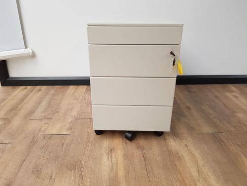 Metalen ladeblok + pennenlade (Licht grijs), Huis en Inrichting, Kasten | Ladekasten, Minder dan 100 cm, Minder dan 50 cm, Ophalen