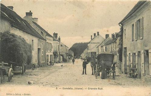 (379-035-023) Gandelu (Aisne) Grande Rue, Verzamelen, Ansichtkaarten | Buitenland, Frankrijk, Verzenden