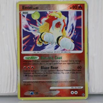 Pokémon Entei (R. Holo) Diamond & Pearl Secret Wonders 4/132 beschikbaar voor biedingen