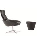 Hugo Fauteuil met Hocker van Montis, Huis en Inrichting, Fauteuils, Gebruikt, 75 tot 100 cm, Ophalen of Verzenden, Metaal