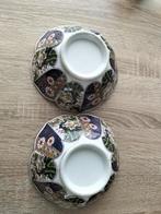 2 gave Japanse Imari porseleinen schaaltjes, Antiek en Kunst, Ophalen of Verzenden