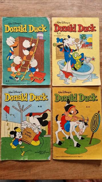 4 x Donald Duck weekblad uit 1977 beschikbaar voor biedingen