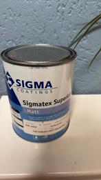 Muurverf Sigma groen, Doe-het-zelf en Verbouw, Verf, Beits en Lak, Ophalen, Nieuw, Verf, Minder dan 5 liter