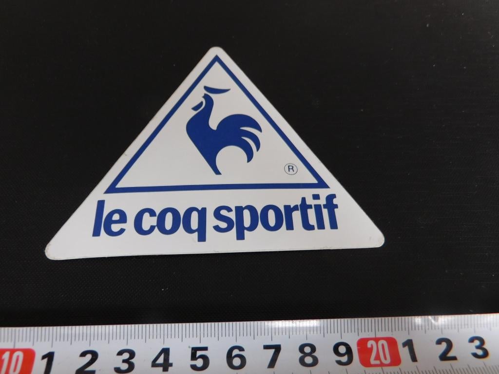 sticker logo haan LE COQ SPORTIF, Verzamelen, Ophalen, Zo goed als nieuw