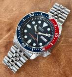 Seiko SKX009J1 Made in Japan Pepsi 200m Dive Watch 7S26-0020, Sieraden, Tassen en Uiterlijk, Horloges | Heren, Staal, Seiko, Gebruikt