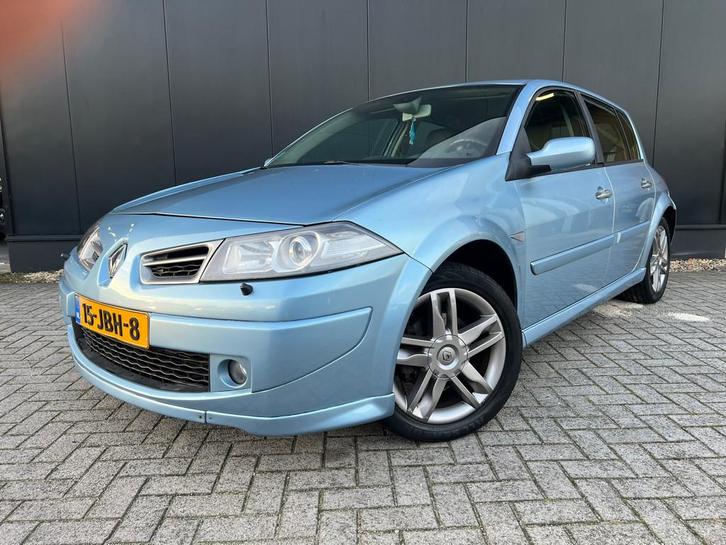 Renault Mégane 2.0-16V Turbo GT! 163pk Leder/17'Lmv/Xenon, Auto's, Renault, Bedrijf, Te koop, Mégane, ABS, Airbags, Airconditioning
