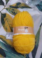 1 bol wol geel (Royal), Ophalen of Verzenden, Nieuw, Breien of Haken, Wol of Garen