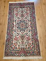 Handgeknoopt perzisch tapijt kirman 170x86, Info@SlatsAntiek.nl, Crème, Gebruikt, Perzisch