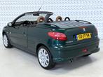 Peugeot 206 CC 1.6-16V Roland Garros Leder + Airconditioning, Origineel Nederlands, Te koop, 14 km/l, Benzine